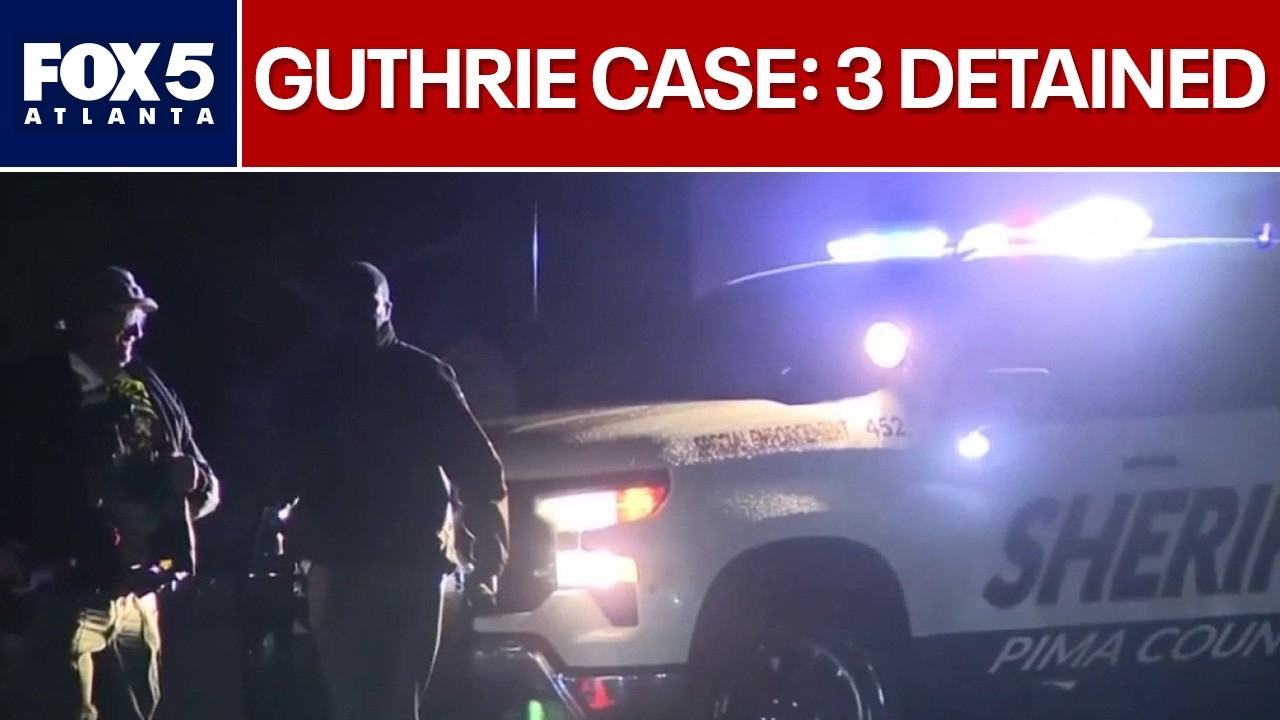 3 detained in Nancy Guthrie disappearance | FOX 5 News