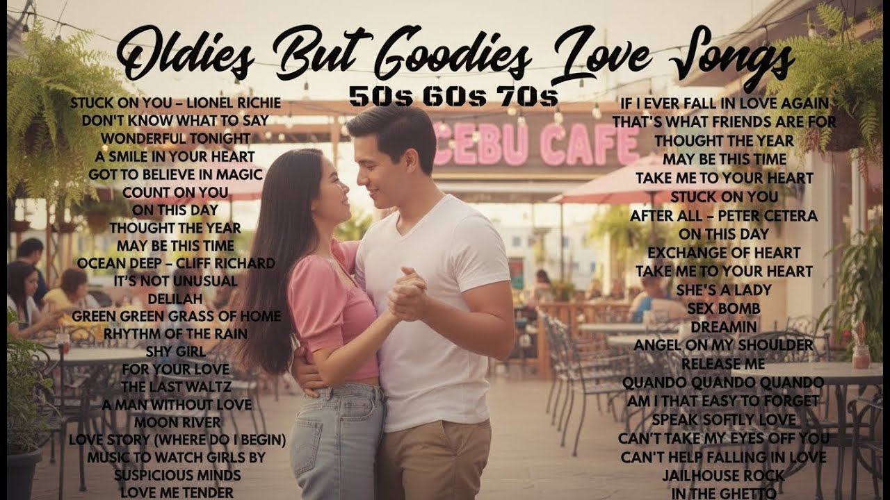 Timeless Old Love Playlist Featuring Lionel Richie, Céline Dion, Bee Gees, Tom Jones, Andy Williams,