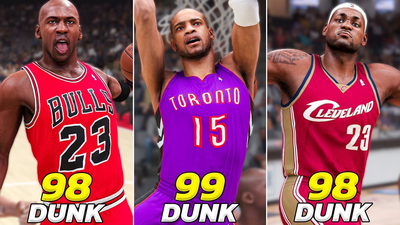 Poster With Every Teams Greatest Dunker