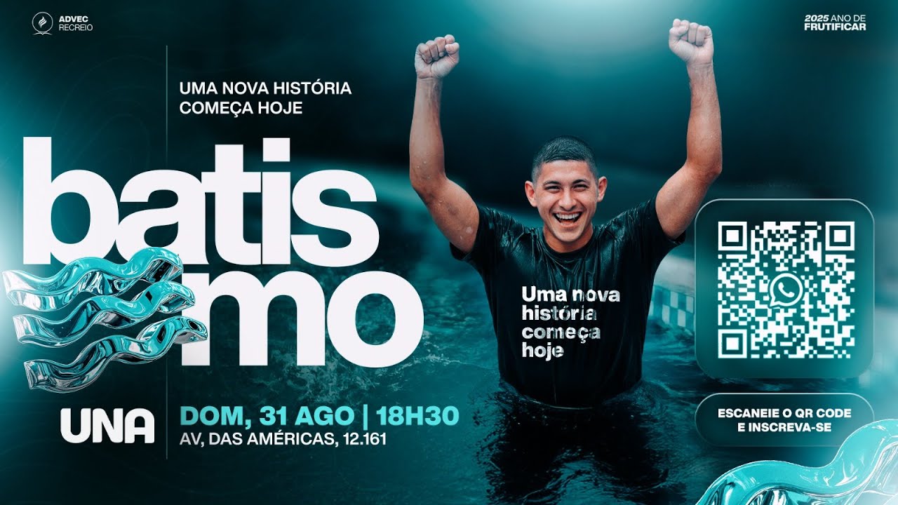 Batismo | Pr. Bruno Santos | 31/08/25