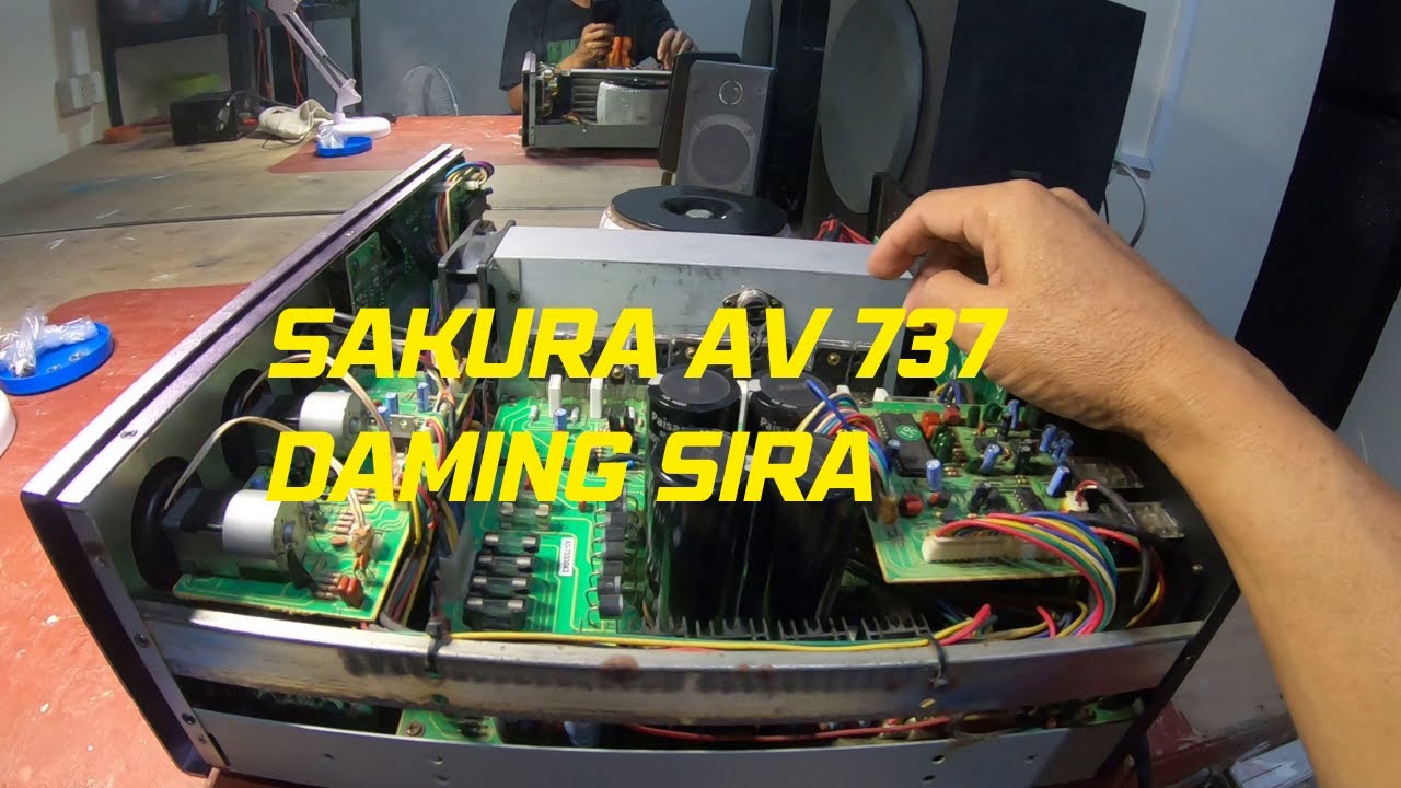 #119 Sakura 737 Left Channel no Output Distorted ang tunog hindi balance