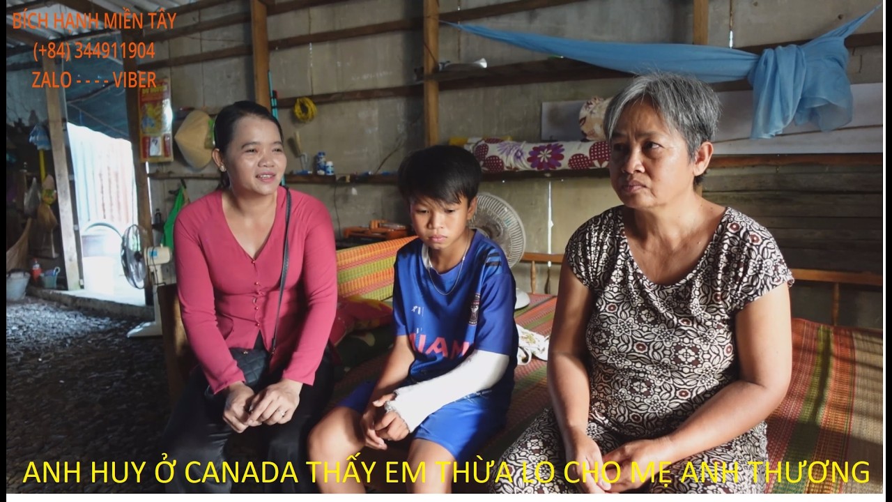 1376 ANH HUY (Ở CANADA) ANH THẤY EM THỪA PHẢI LO CHO MẸ VÀ CHÁU NHỎ NÊN ANH NHỜ HẠNH LẠI THĂM | BHMT