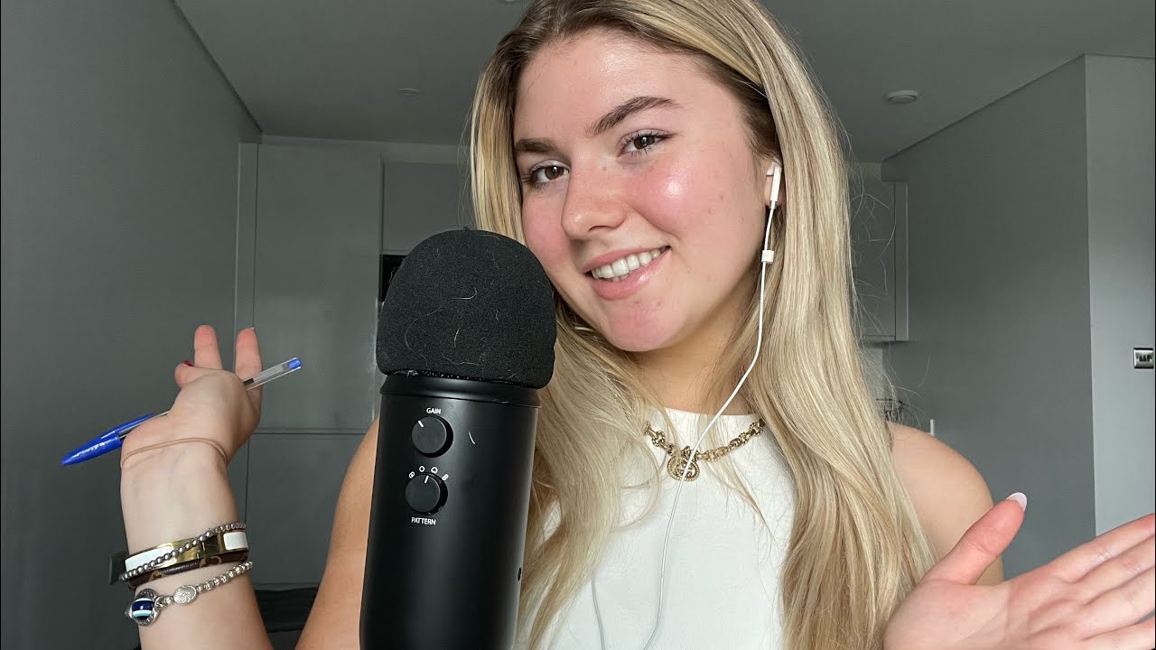 ASMR in LONDON - Whispering, Mund Ger&auml;usche, Storytime [deutsch]