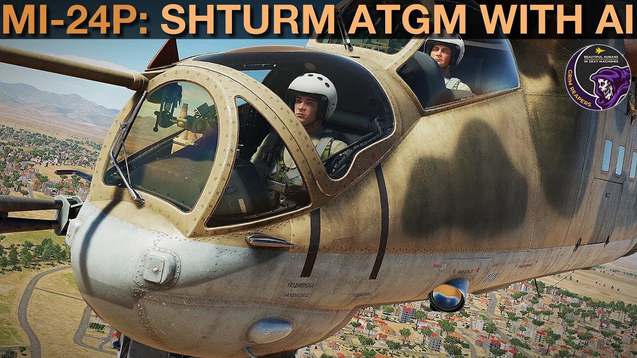 Mi-24P Hind: AT-6 Shturm ATGM (AI Petrovich Method) Tutorial | DCS WORLD
