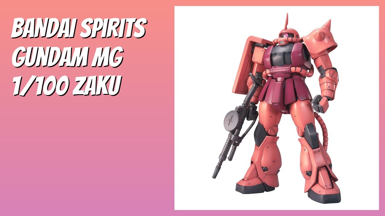 RECENSIONE (2026) : BANDAI Spirits Gundam MG 1/100 Zaku. DETTAGLI