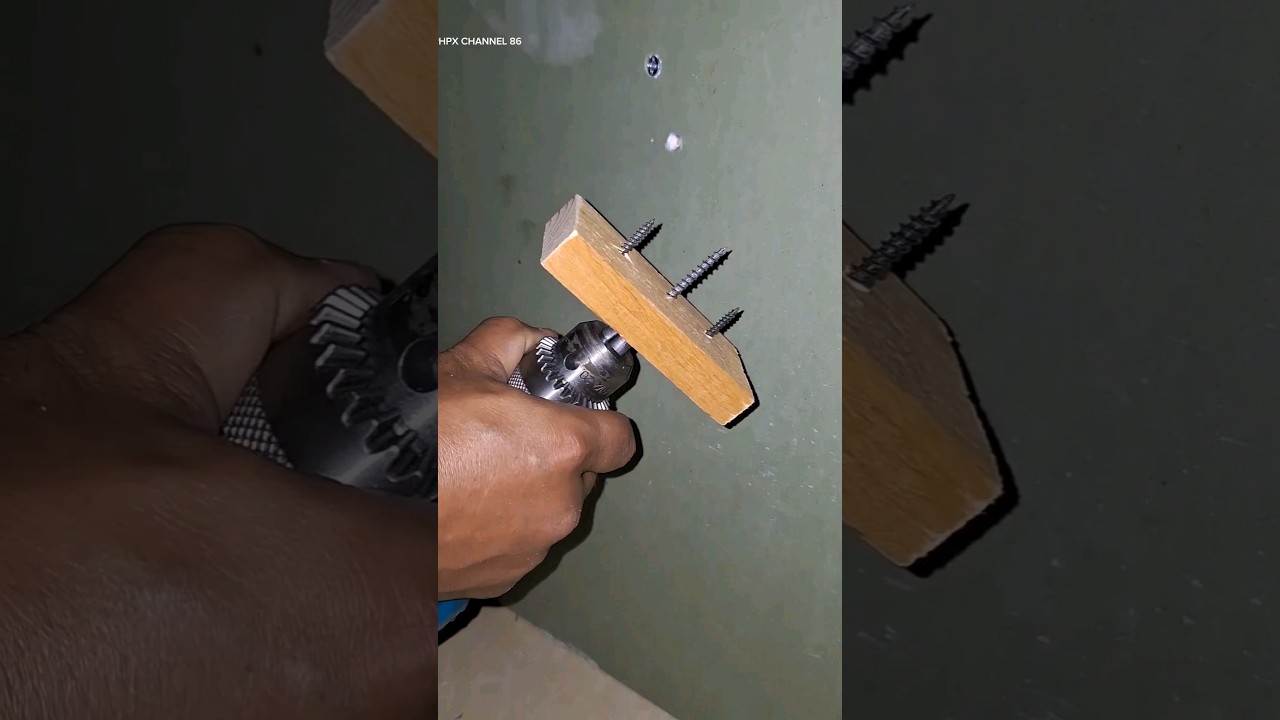 Tips and hack with the screw hole saw DIY 