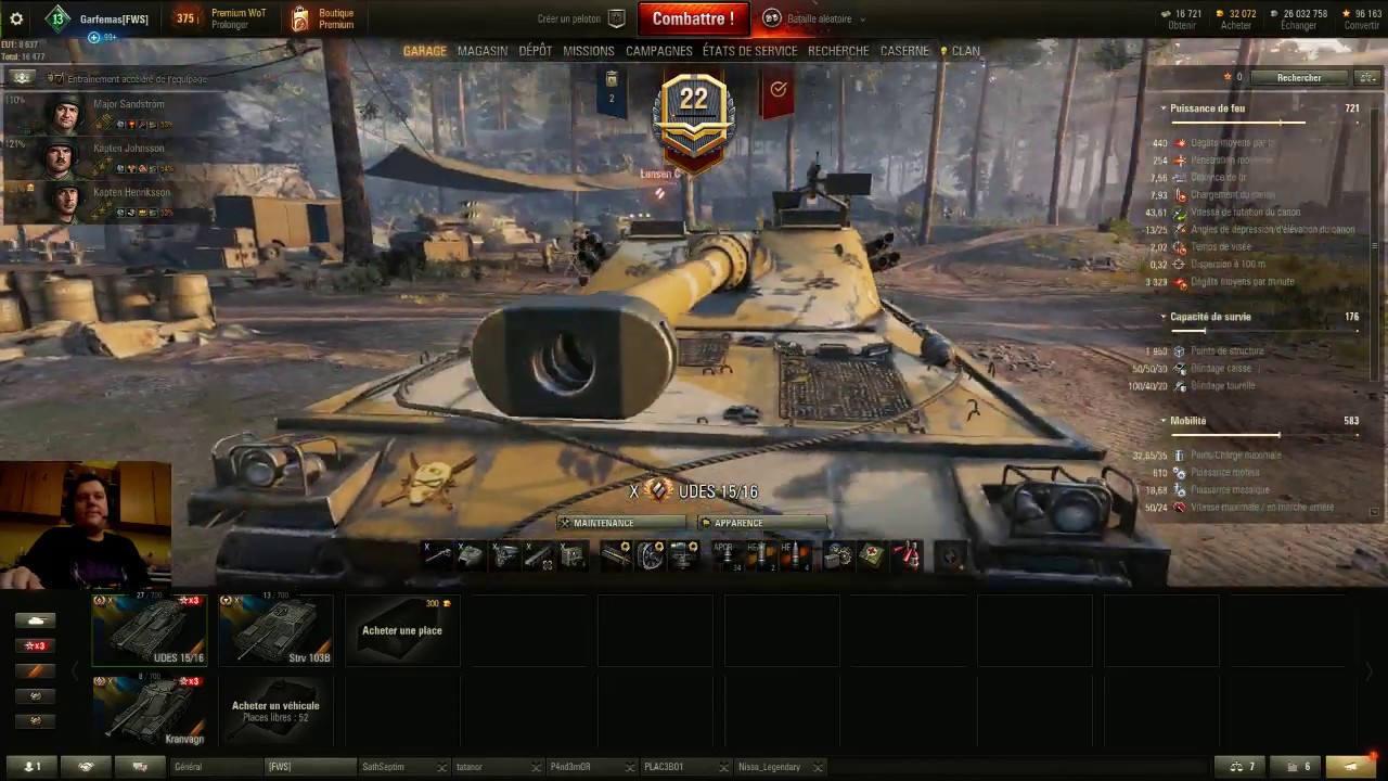 Wot UDES 15 16 et Kranvagn