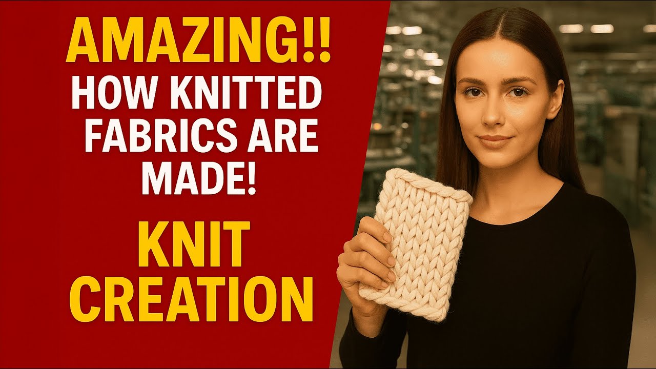 Episode 13: Amazing!! How Knitted Fabrics Are Made!