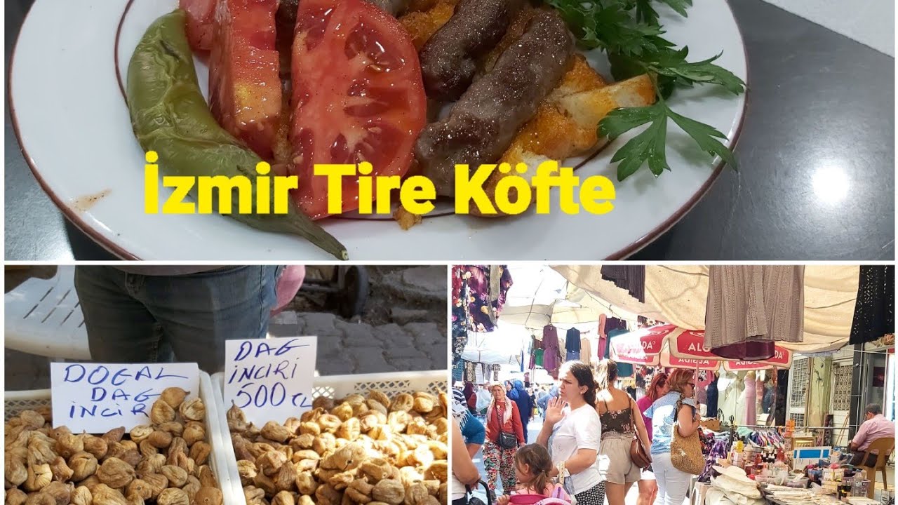 İzmir Tire Çok Ucuz Pazar Türkiyenin En Büyük Pazarı 