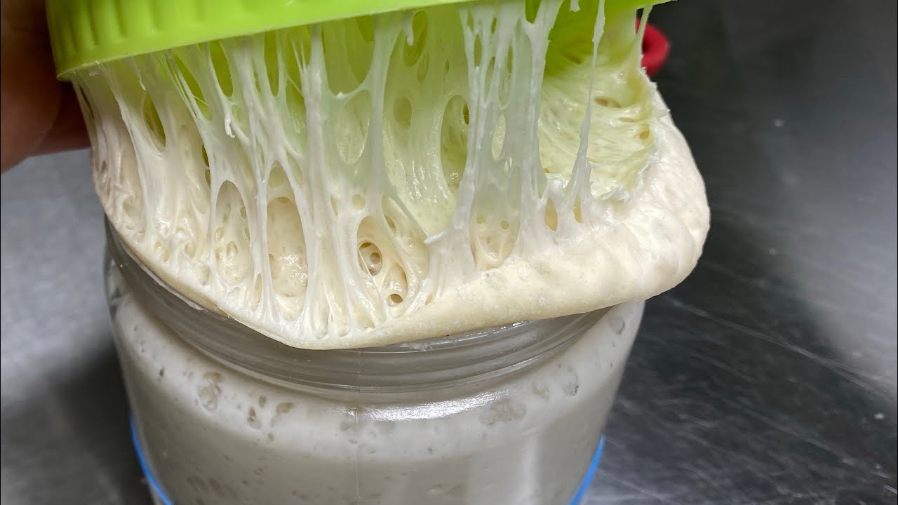 C&aacute;ch Nu&ocirc;i Men Hiệu Quả  Sau24h - How To Make Super Strong & Active Sourdough Starter in 24h