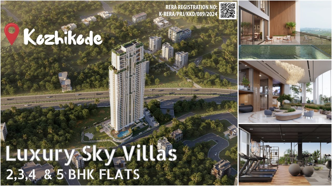 ULTRA LUXURY APARTMENT IN CALICUT ☆ 2,3,4 & 5BHK FLATS & SKY VILLAS ☆ GALAXY CELESTE RIVIERA