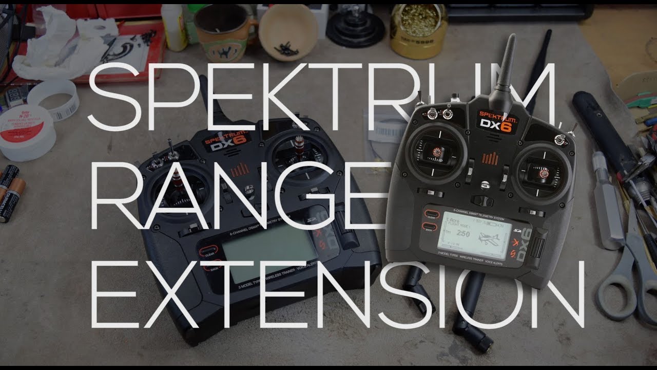 $8 DIY Spektrum DX6 Range Hack