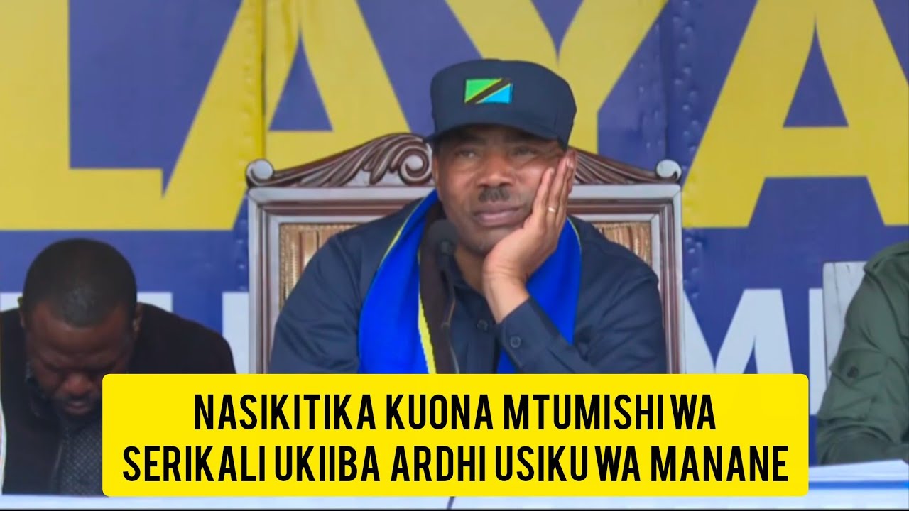 TAZAMA KAMISHINA WA ARDHI ALIYEENDA SHAMBANI USIKU KUTOA MIPAKA