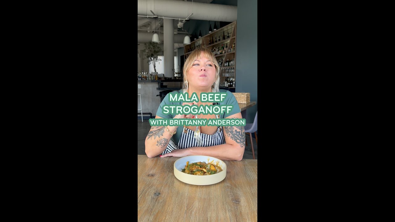 Mala Beef Dumpling Stroganoff w/ Brittanny Anderson