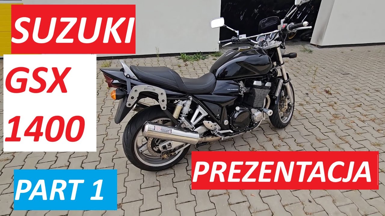 suzuki GSX1400 Upside Down prezentacja motocykla, zakres prac part.1