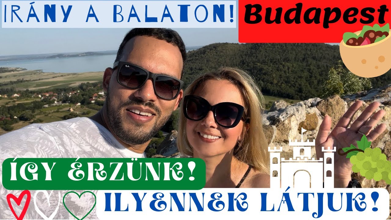 PESTI piacozás és BALATONI lakoma - EURÓPAI VAKÁCIÓ (4.rész)