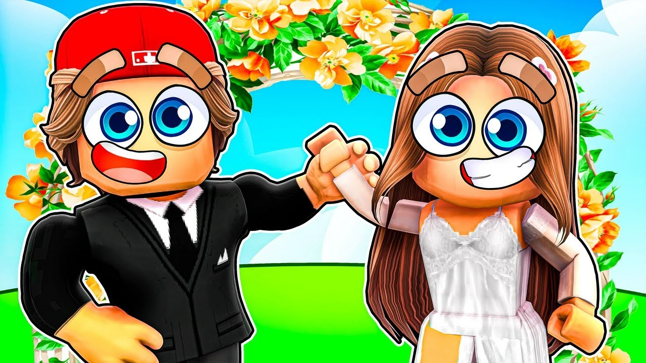 Je me MARIE avec ma FANGIRL ANNA sur BROOKHAVEN RP !