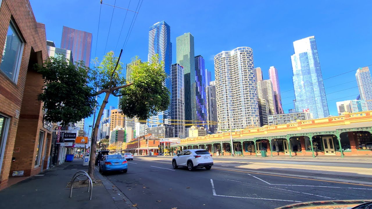 Victoria Street North Melbourne Walking Tour Australia 4K