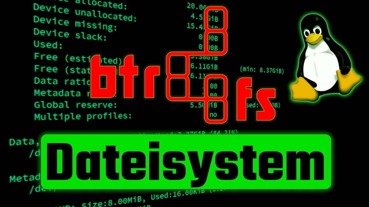 Alles, was du über BTRFS wissen musst! ☆ Dateisystem erklärt
