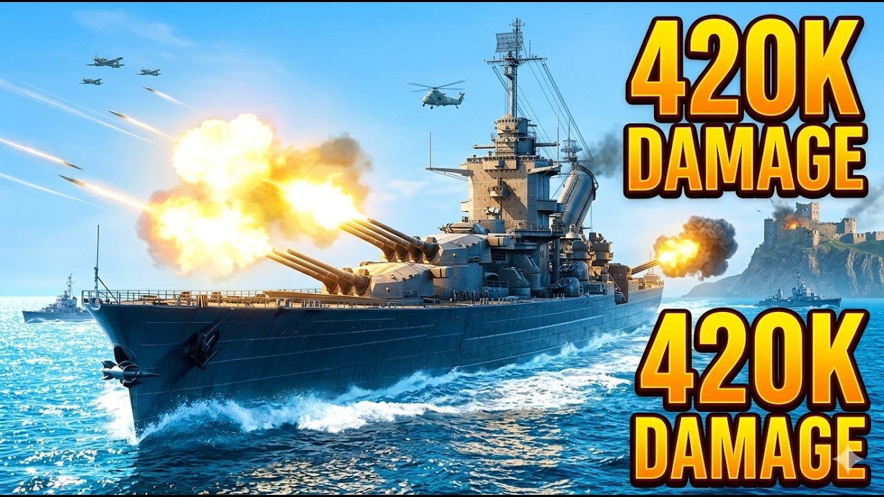 420,000 Damage… Still Lost | Patrie Last Stand WoWSOf Warships