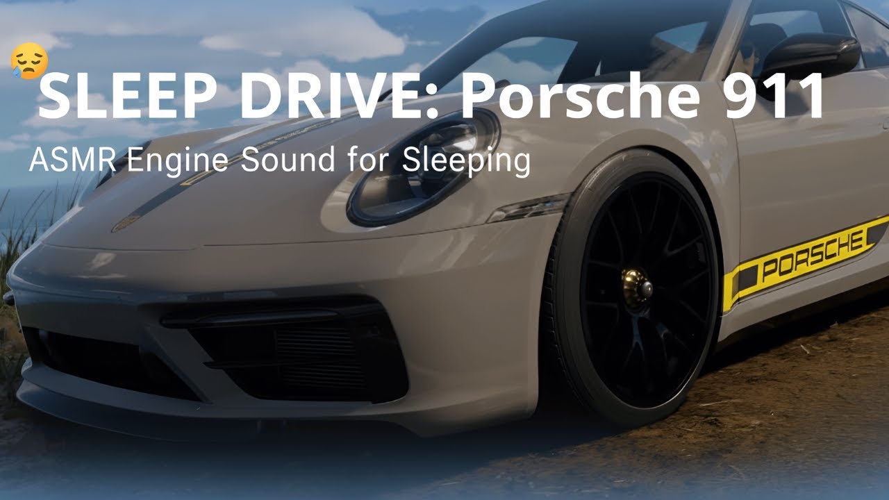 DRIVE TO SLEEP: Porsche 911 Night Cruise in The Crew (Relaxing Gameplay)