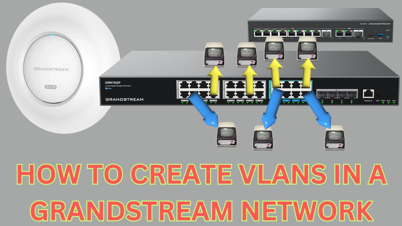Grandstream Network — как создавать VLAN