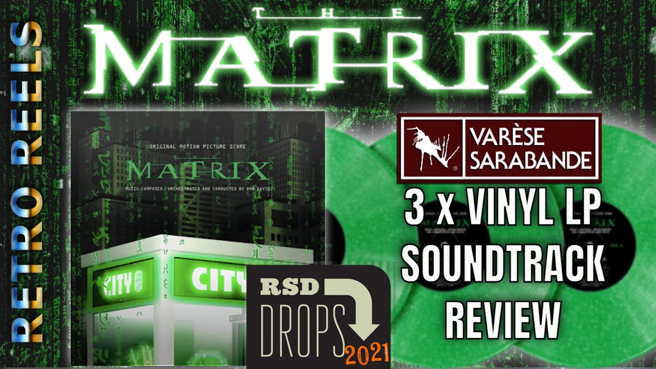 The Matrix (1999) Deluxe Edition RSD 2021 Vinyl Score Review - Varese Sarabande