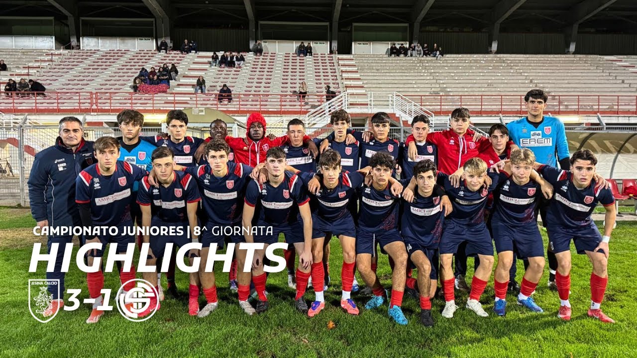 Juniores | Jesina - Filottranese 3-1 | Highlights | 8^ giornata #juniores #sintesi