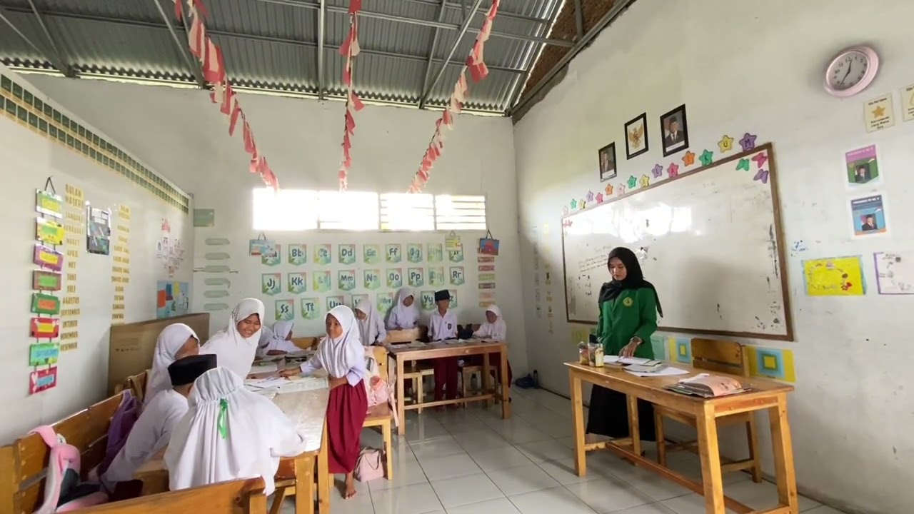 Vidio pembelajaran mengajar,Magang lll Umn Al Washliyah Medan,Di SD Swasta Islam Ambuk Sarwangi 