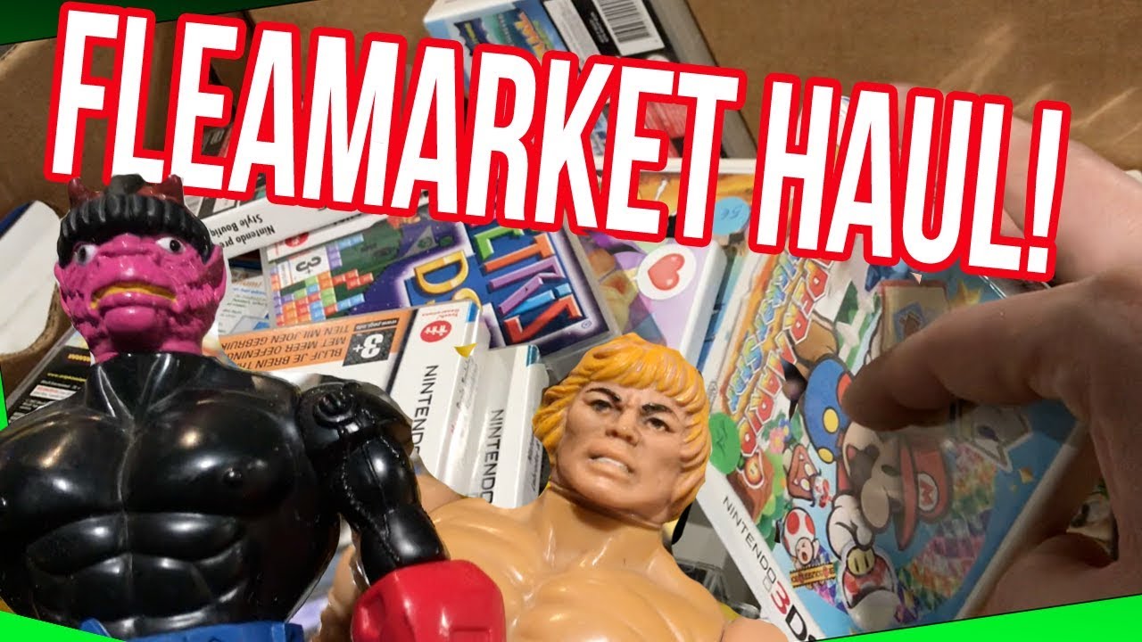 Fleamarket Game & Toy Hunting! MOTU, X Changers, Terminator, Playstation!