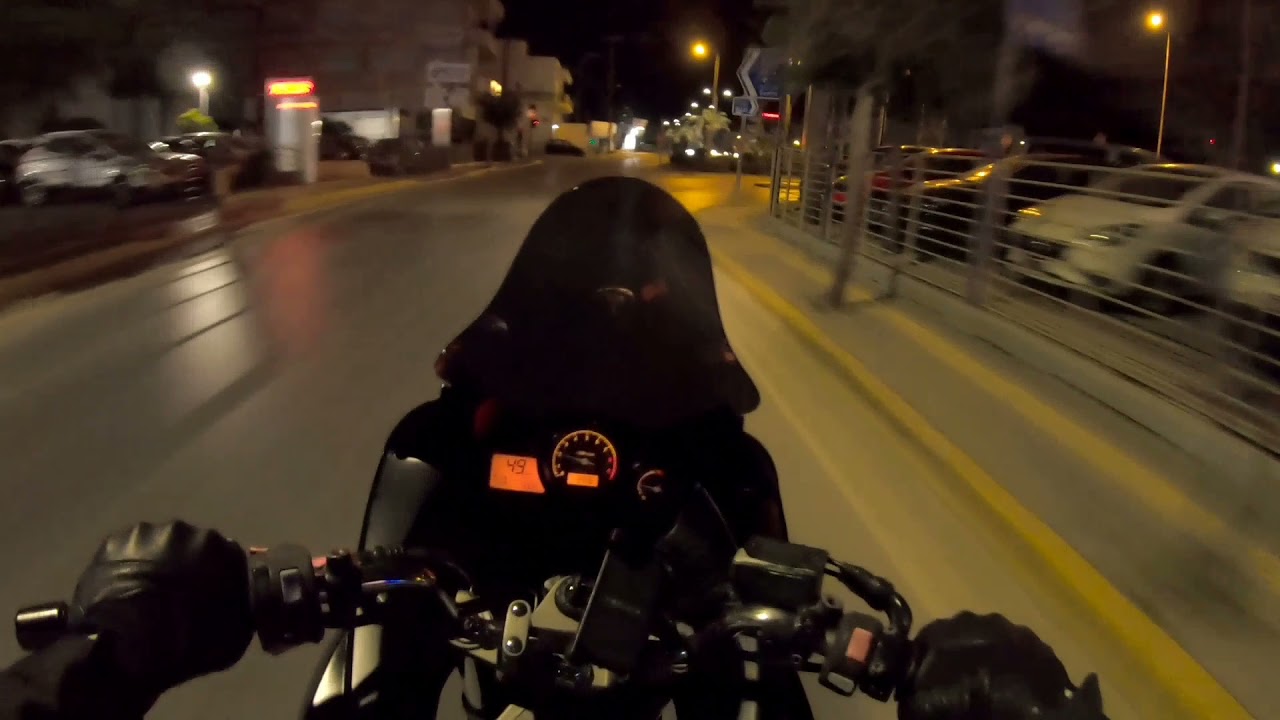 Yamaha TDM 900 akrapovic #lockdown #drift #acceleration #heraklion #greece #motovlog 1080p gopro7
