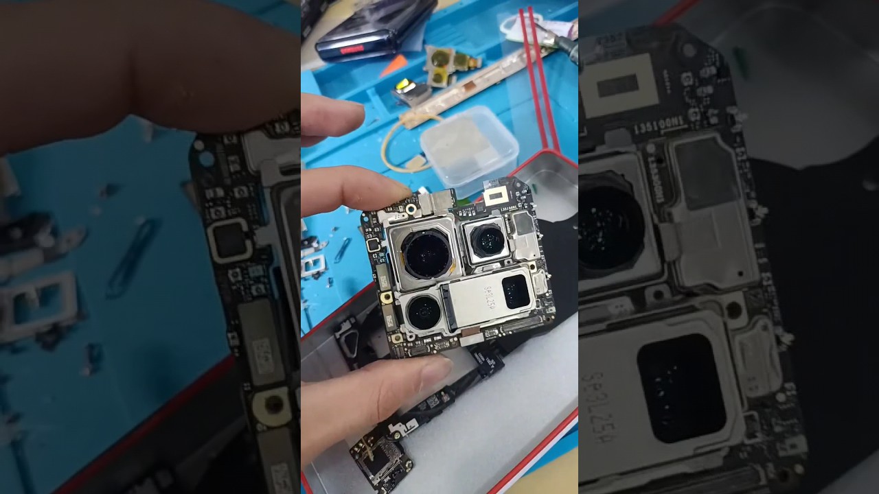 Normal phone camera vs Xiaomi 14 Ultra's camera sensor. #Xiaomi #Xiaomi14ultra #HyperOS #iphone
