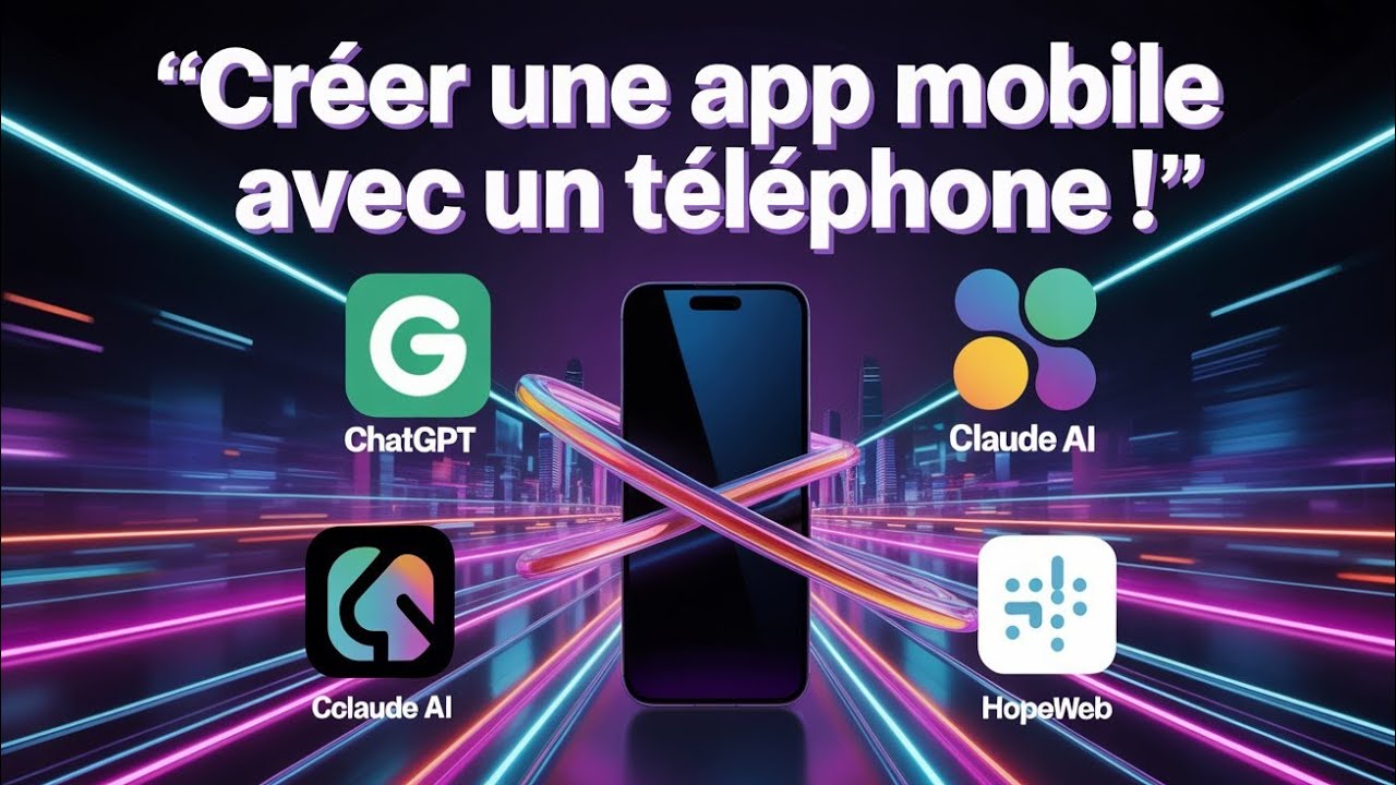 Cr&eacute;er une application mobile facilement (sans coder)