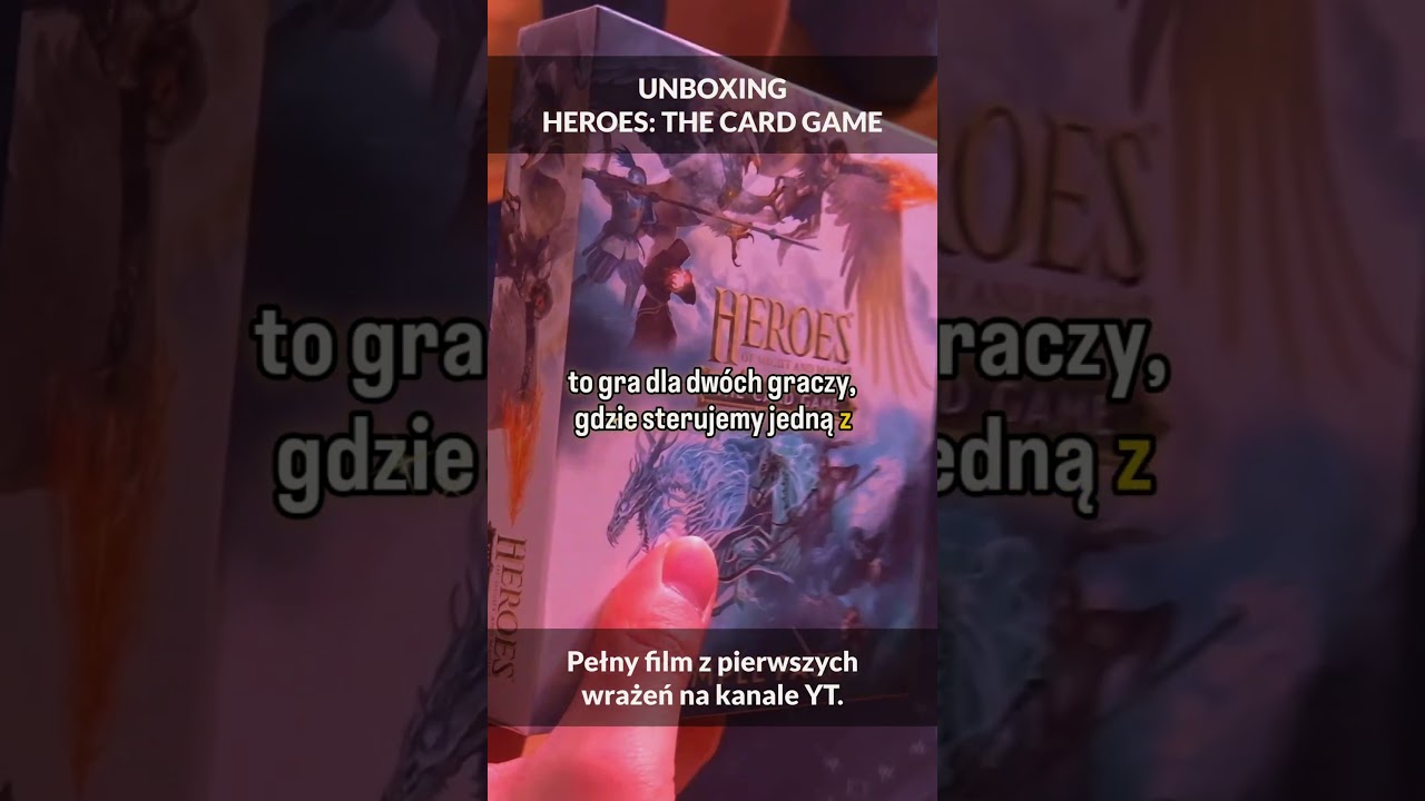 Nowa karcianka z Heroesami od Archon Studio!