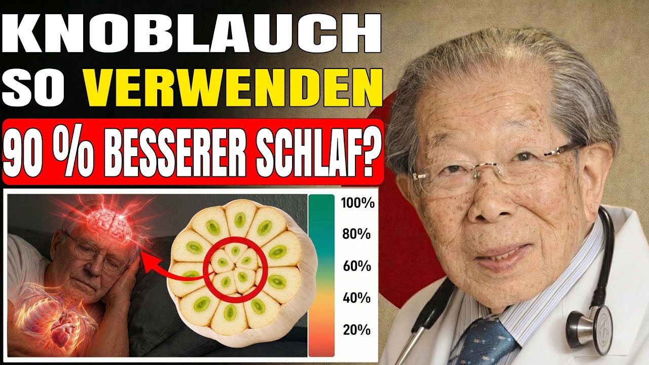Der älteste Arzt Japans: Knoblauch richtig nutzen für besseren Schlaf & aktives Gehirn