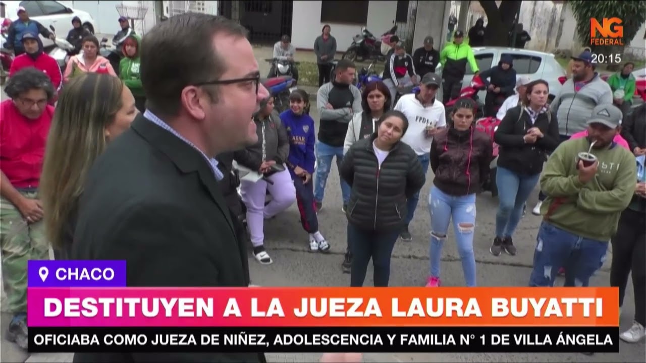 NGFEDERAL - DESTITUYEN A LA JUEZA LAURA BUYATTI - CHACO