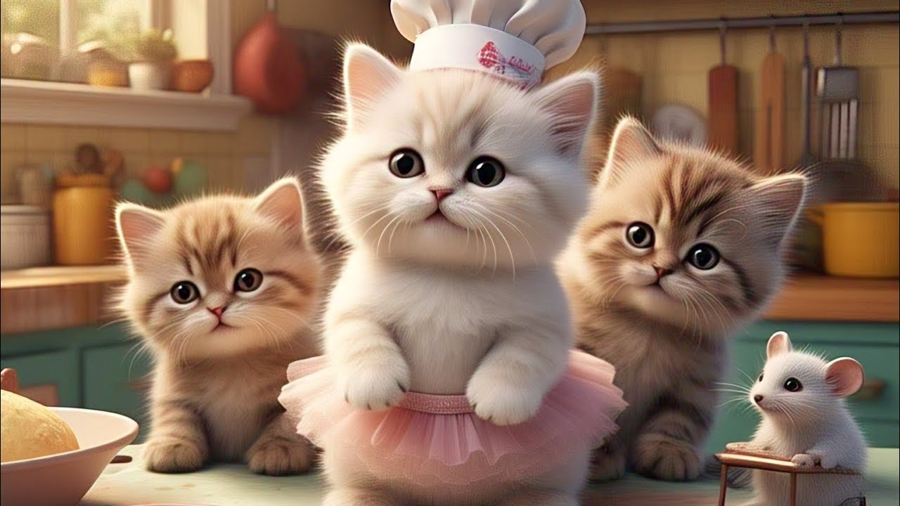 La Gata Rita en la Cocina / Canciones Infantiles divertidas