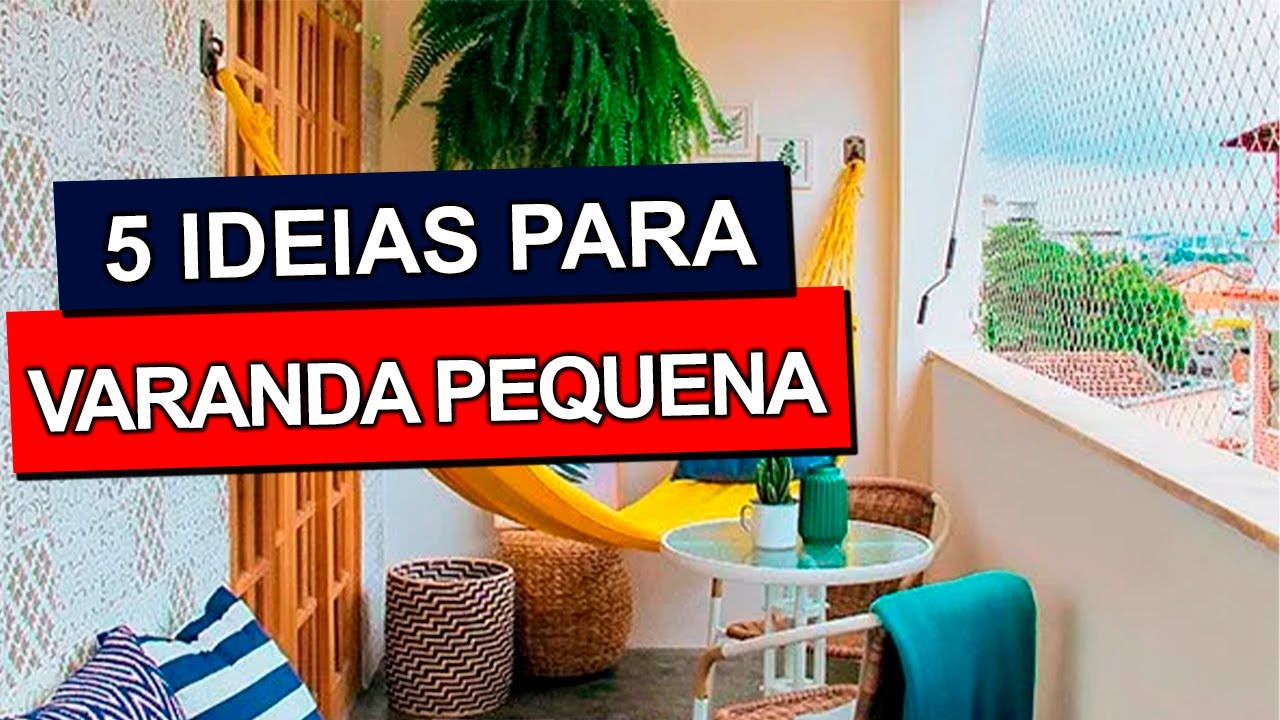 5 ideias inspiradoras para aproveitar a VARANDA DE APARTAMENTO PEQUENO