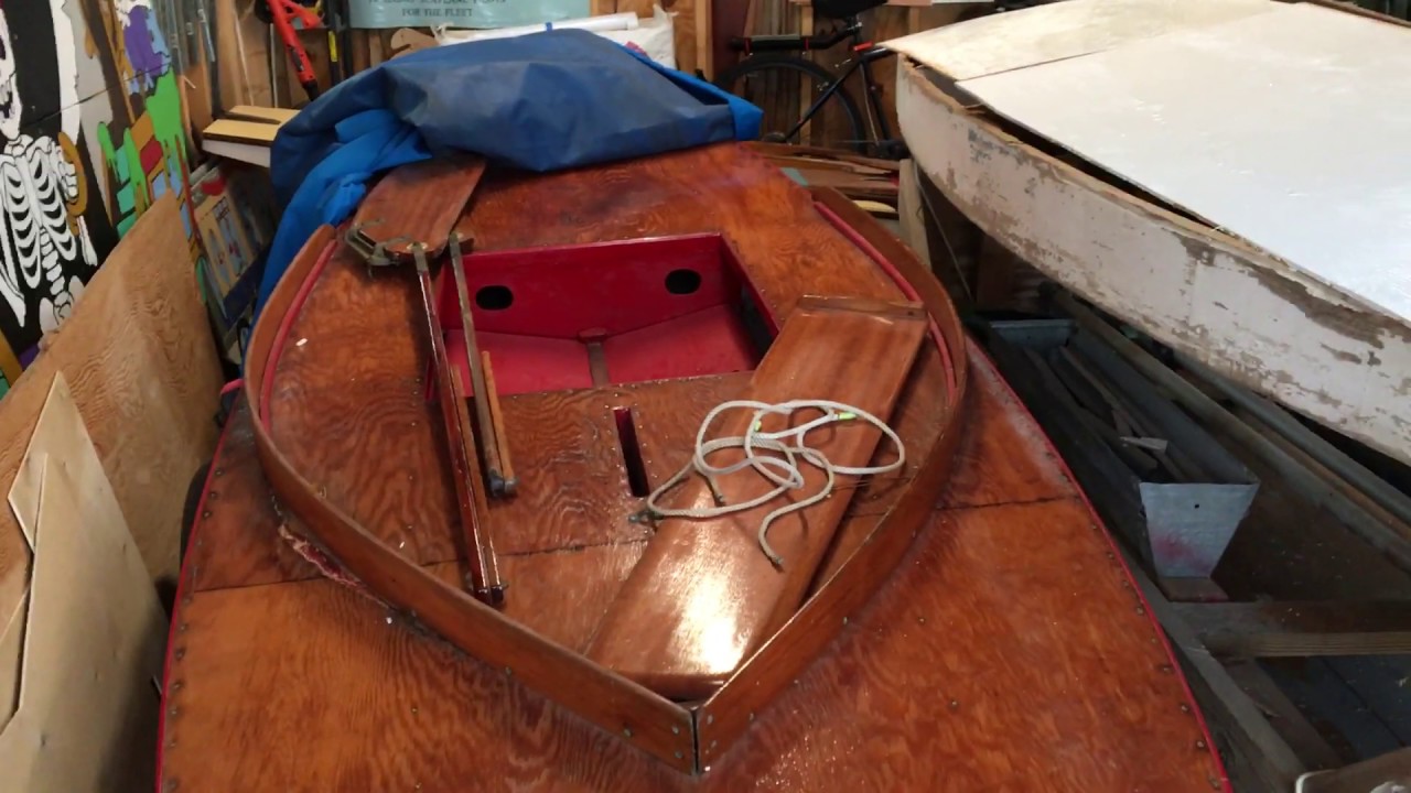 Wooden Alcort Sunfish First Second and Third Generation