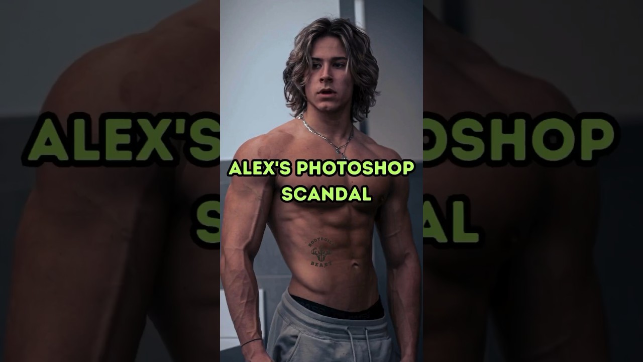He Got Caught Photoshopping his Muscles #shorts #bodybuilding