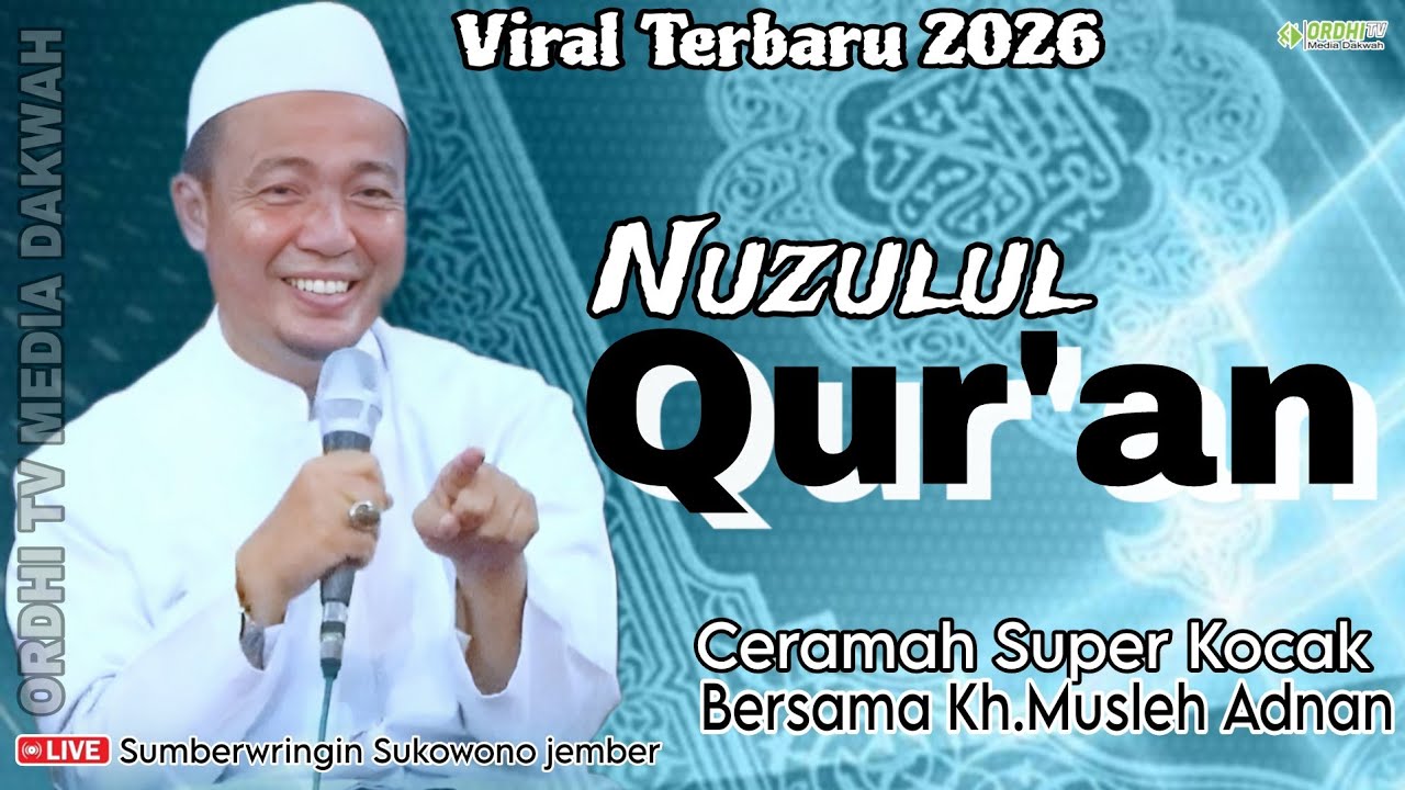Ceramah paling seru di bulan Ramadhan// Kh.Musleh Adnan S.Ag Terbaru 2026 Live Sumberwringin
