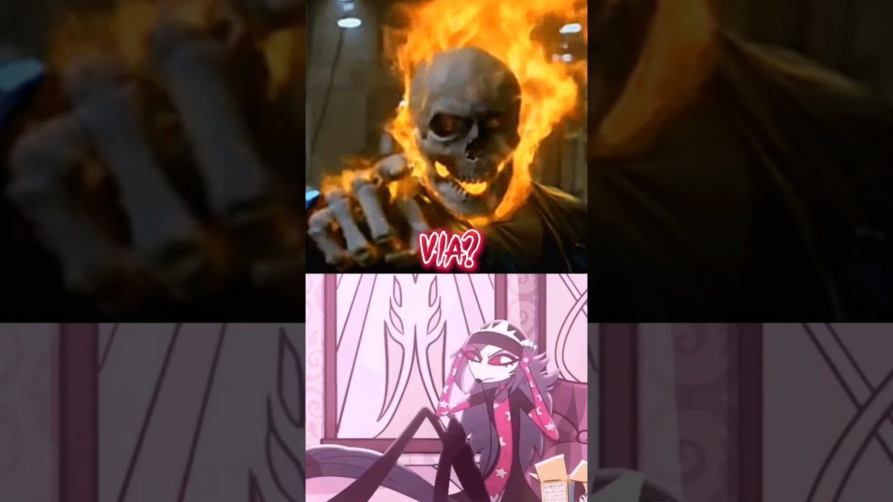 Ghost Rider vs Hazbin Hotel/ Helluva Boss