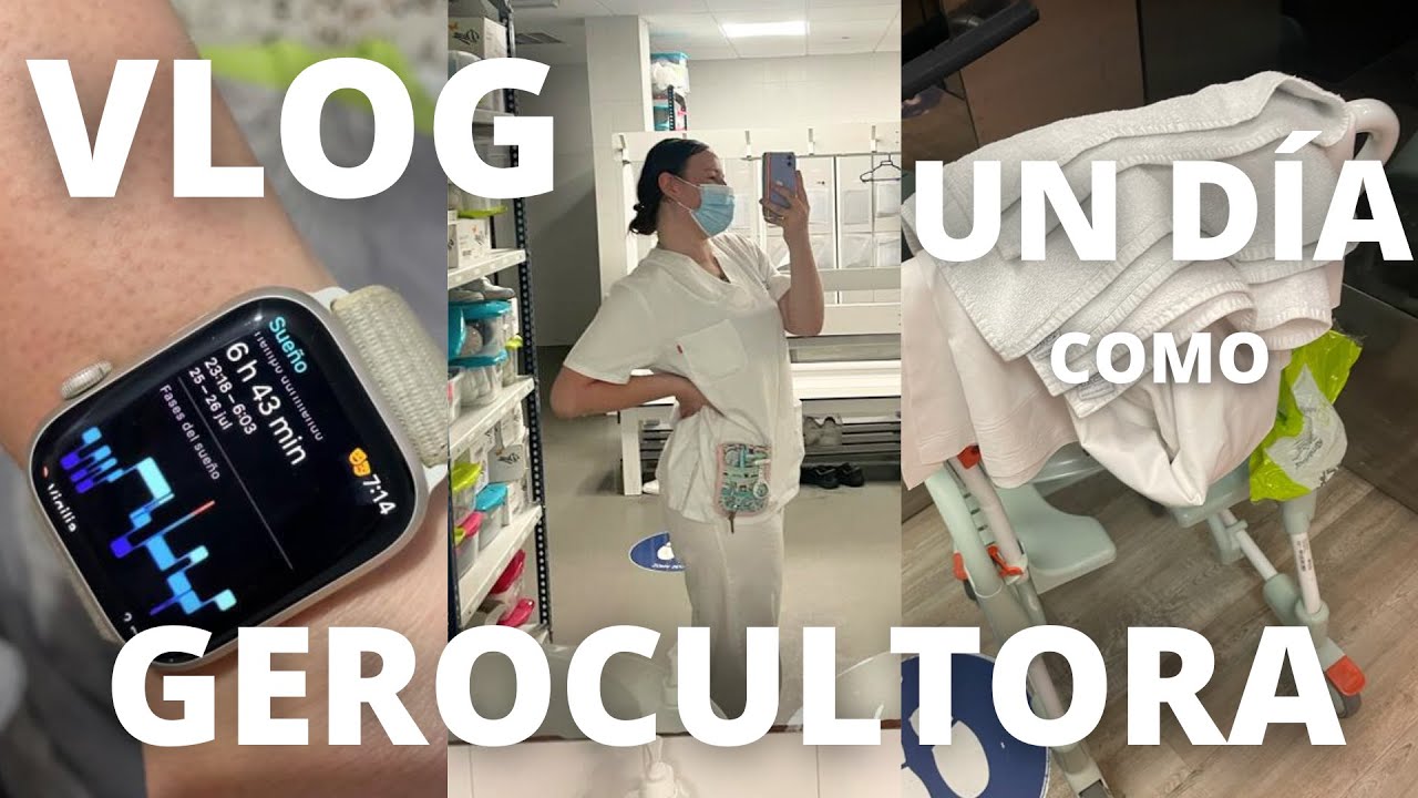 VLOG TCAE en RESIDENCIA | un día como gerocultor