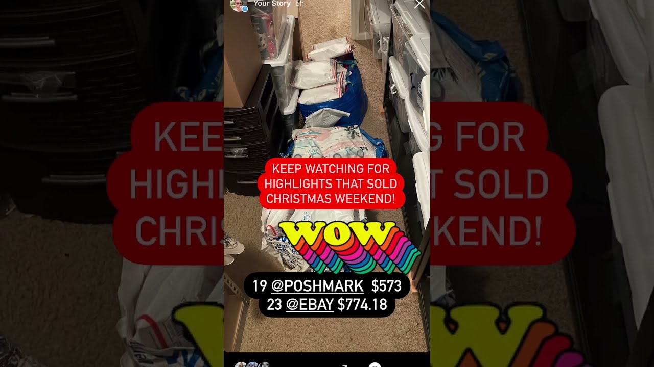 OVER $1300 🎄 Christmas 🎄 Weekend WHAT SOLD on Ebay Poshmark for Profit from Thrift Store
