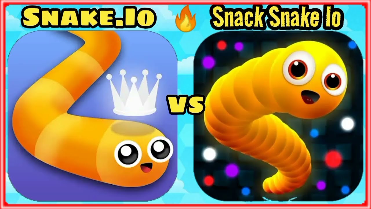 Snake.Io Vs Snack Snake.Io Game Comparison?