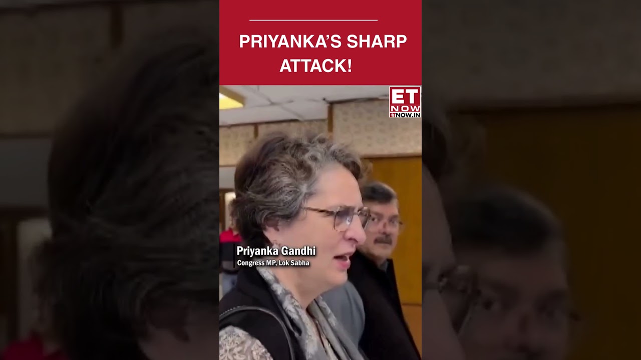 Macho Man? Priyanka Gandhi Targets PM As Govt Skips Privilege Motion Against LoP Rahul Gandhi#shorts