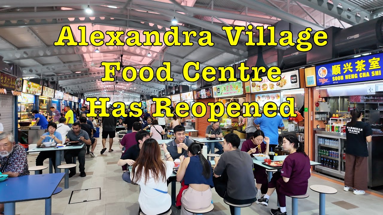 (Reopened) Alexandra Village Food Centre Friday Walk Tour & Lunch 