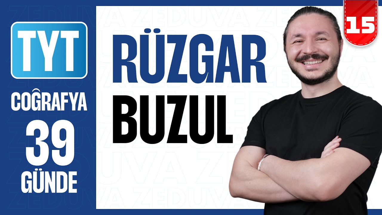 Rüzgar ve buzul Konu anlatım ve soru çözüm | 39 GÜNDE AYRINTILI TYT COĞRAFYA KAMPI 2026 | 15
