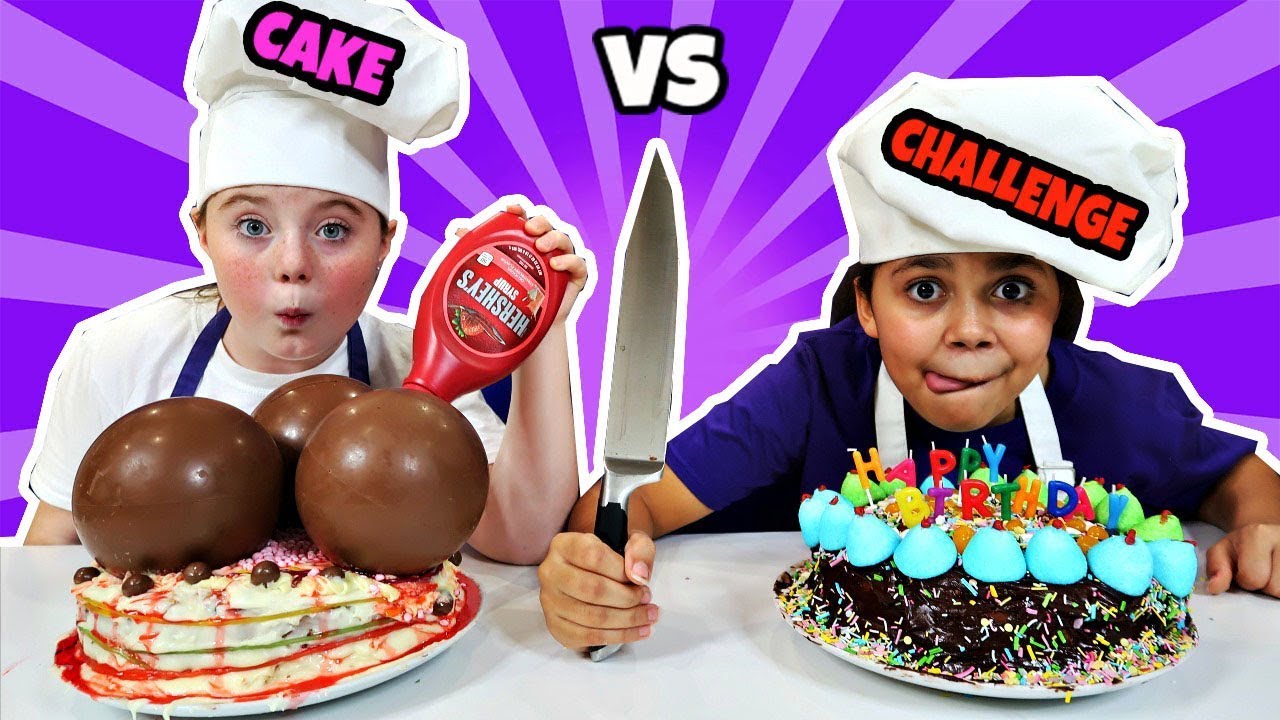 BIRTHDAY CAKE CHALLENGE!!