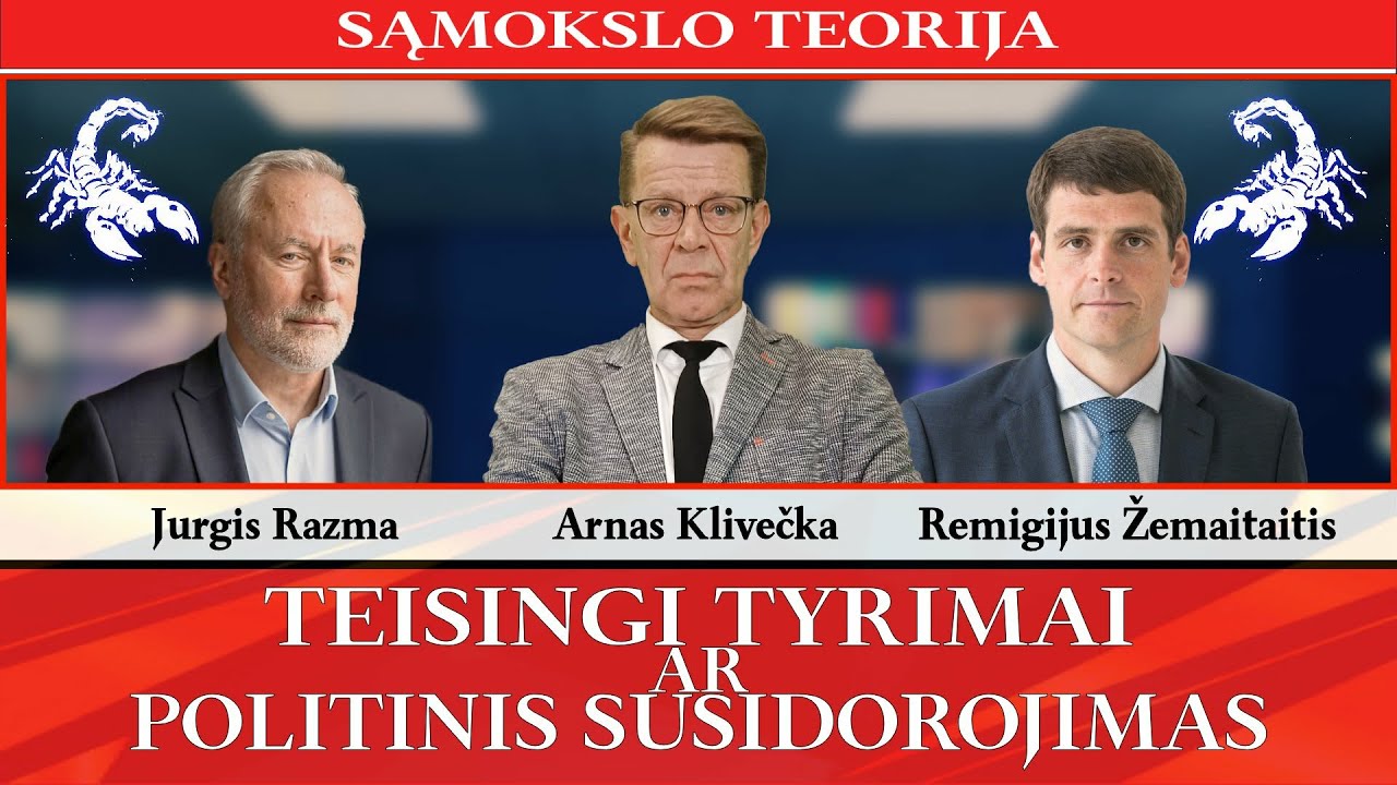 Sąmokslo teorija Tiesiogiai 2026.03.18.